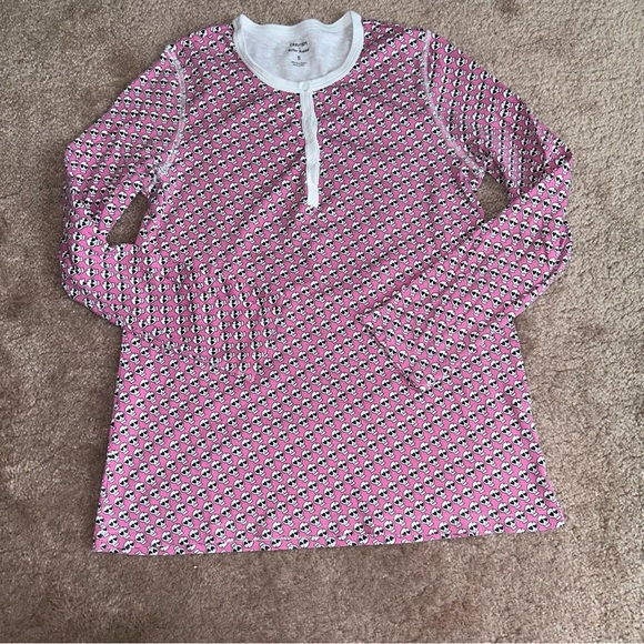 Roller Rabbit Pink and White Pajama Set - Picture 3 of 10